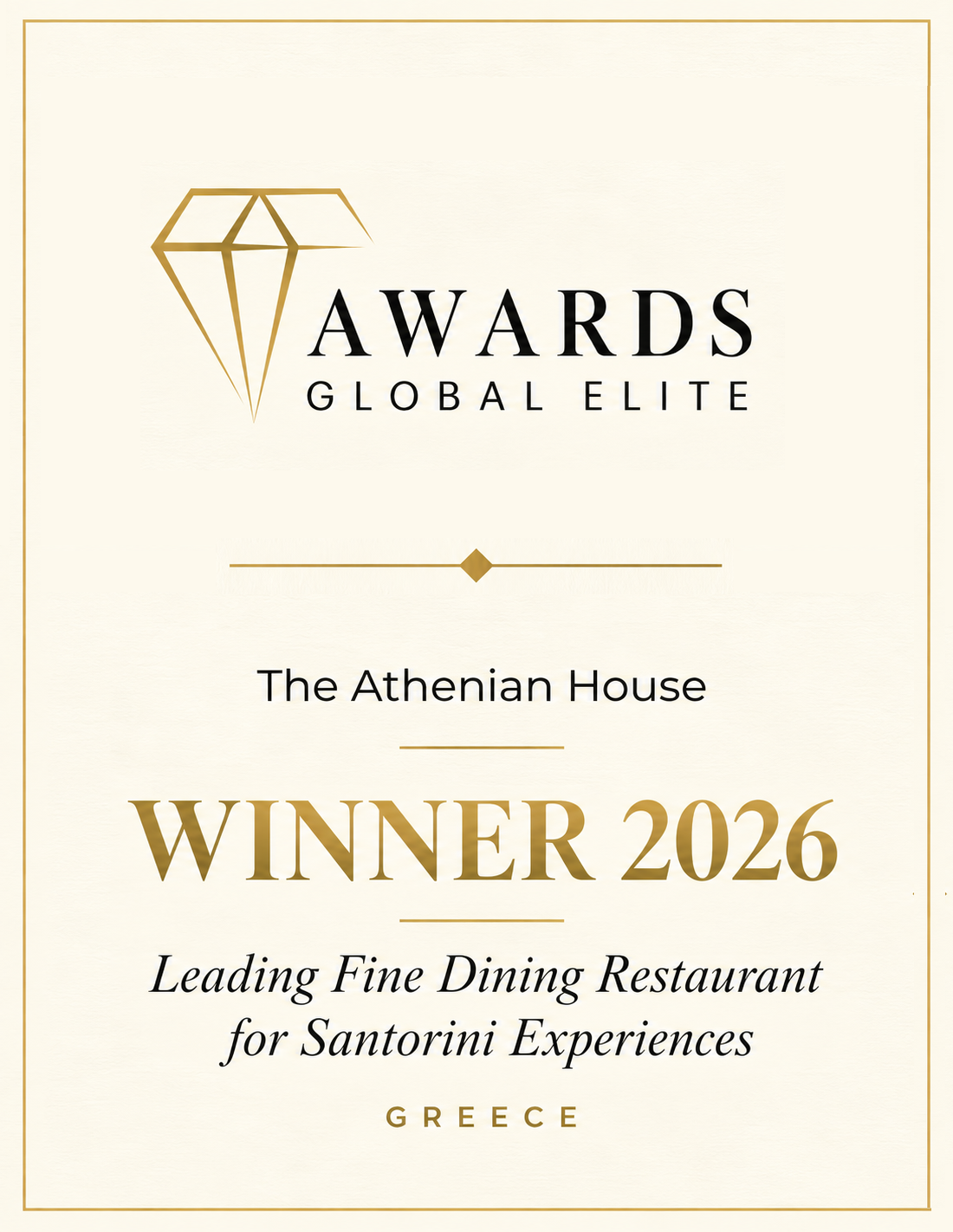 Leading Fine Dining Restaurant for Santorini Experiences 2026